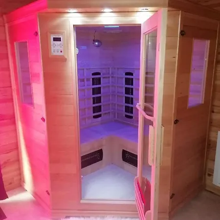 度假居 Le Chateau Du Bonheur, Piscine Chauffee Ouverte Du 1er Juin Au 30 Septembre , Sauna Et Jacuzzi